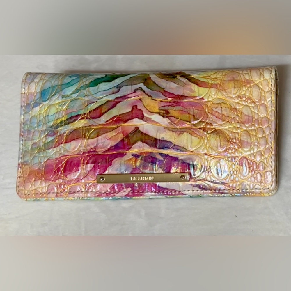 GORGEOUS BRAHMIN ADY WALLET IN RETIRED ENTICE COLOR- SOLD OUT